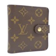 Pre-owned Canvas wallets Louis Vuitton Vintage , Brown , Dames