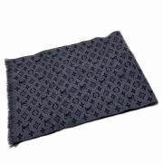 Pre-owned Canvas scarves Louis Vuitton Vintage , Blue , Dames