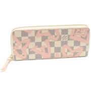 Pre-owned Canvas wallets Louis Vuitton Vintage , Pink , Dames