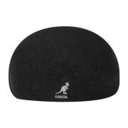 Zwarte naadloze wollen pet 507 Kangol , Black , Heren