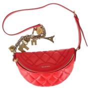 Pre-owned Leather crossbody-bags Balenciaga Vintage , Red , Dames