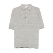 Grijze T-shirt en Polo Lardini , Gray , Heren