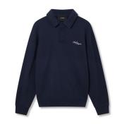 Bae Polo Sweatshirt Axel Arigato , Blue , Heren