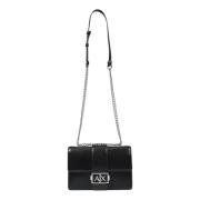 Kleine Polyester Tas Collectie voor Vrouwen Armani Exchange , Black , ...