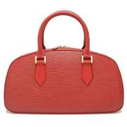 Pre-owned Leather louis-vuitton-bags Louis Vuitton Vintage , Red , Dam...