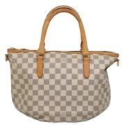 Pre-owned Canvas louis-vuitton-bags Louis Vuitton Vintage , White , Da...