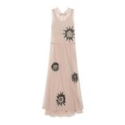 Precious Flowers Jurk Maliparmi , Beige , Dames