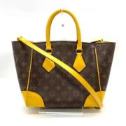 Pre-owned Canvas totes Louis Vuitton Vintage , Brown , Dames