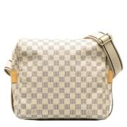 Pre-owned Canvas crossbody-bags Louis Vuitton Vintage , White , Dames