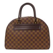 Pre-owned Canvas louis-vuitton-bags Louis Vuitton Vintage , Brown , Da...