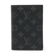 Pre-owned Canvas home-office Louis Vuitton Vintage , Black , Dames