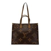 Pre-owned Canvas louis-vuitton-bags Louis Vuitton Vintage , Brown , Da...