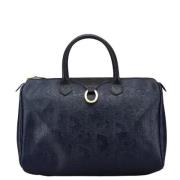 Pre-owned Canvas dior-bags Dior Vintage , Blue , Dames