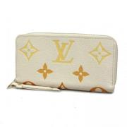 Pre-owned Fabric wallets Louis Vuitton Vintage , Beige , Dames