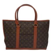 Pre-owned Canvas totes Louis Vuitton Vintage , Brown , Dames