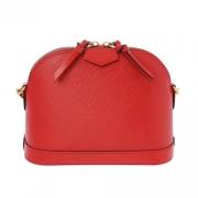 Pre-owned Leather louis-vuitton-bags Louis Vuitton Vintage , Red , Dam...