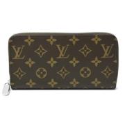 Pre-owned Canvas wallets Louis Vuitton Vintage , Brown , Dames