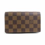 Pre-owned Canvas wallets Louis Vuitton Vintage , Brown , Dames