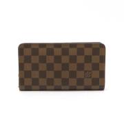 Pre-owned Canvas wallets Louis Vuitton Vintage , Brown , Dames