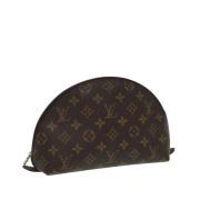 Pre-owned Canvas wallets Louis Vuitton Vintage , Brown , Dames