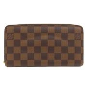 Pre-owned Canvas wallets Louis Vuitton Vintage , Brown , Dames