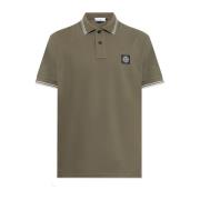 Katoenen polo Stone Island , Green , Heren