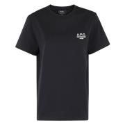 Madame Rue Standaard T-shirt A.p.c. , Black , Dames