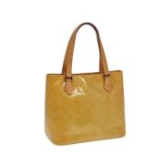 Pre-owned Leather louis-vuitton-bags Louis Vuitton Vintage , Beige , D...