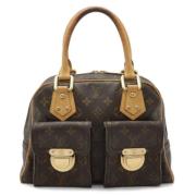 Pre-owned Fabric louis-vuitton-bags Louis Vuitton Vintage , Brown , Da...