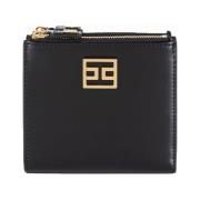 Zwarte Synthetisch Leren Bifold Portemonnee Elisabetta Franchi , Black...