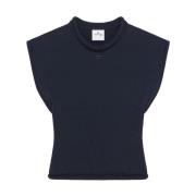 Blauwe T-shirts en Polos Courrèges , Blue , Dames