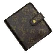 Pre-owned Fabric wallets Louis Vuitton Vintage , Brown , Dames