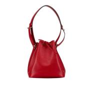 Pre-owned Leather louis-vuitton-bags Louis Vuitton Vintage , Red , Dam...