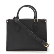 Pre-owned Canvas louis-vuitton-bags Louis Vuitton Vintage , Black , Da...