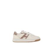 Leren Sneakers met Memory Foam Hoff , Beige , Dames