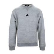 Heren Pullover Sweatshirt Herfst-Winter Collectie Dsquared2 , Gray , H...