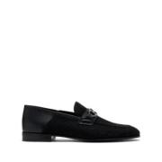 Leren Loafers voor Heren Salvatore Ferragamo , Black , Heren