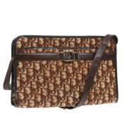 Pre-owned Canvas dior-bags Dior Vintage , Brown , Dames