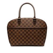 Pre-owned Canvas handbags Louis Vuitton Vintage , Brown , Dames