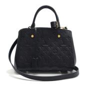 Pre-owned Canvas louis-vuitton-bags Louis Vuitton Vintage , Black , Da...