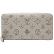 Pre-owned Leather wallets Louis Vuitton Vintage , Gray , Dames