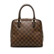 Pre-owned Canvas handbags Louis Vuitton Vintage , Brown , Dames