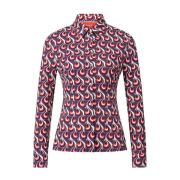 Getailleerde Hemdblouse met Patroon La DoubleJ , Multicolor , Dames