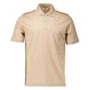 Beige Polo Shirt Eton , Beige , Heren