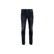 Herenknoop Jeans Dsquared2 , Gray , Heren