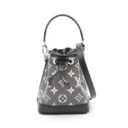 Pre-owned Canvas handbags Louis Vuitton Vintage , Gray , Dames