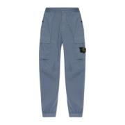 Broek in cargostijl Stone Island , Blue , Heren