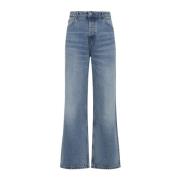 Klassieke Denim Jeans Ami Paris , Blue , Heren