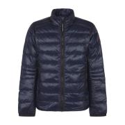 Stijlvolle Crofton Jas voor Winterse Dagen Canada Goose , Blue , Heren