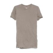 Grijs katoenen T-shirt met gedrapeerd effect Rick Owens , Gray , Heren